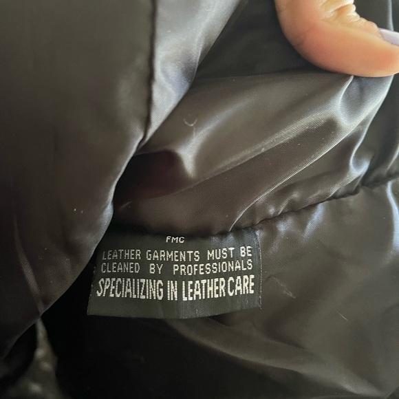 Vintage First Manufacturing Co Leather Biker Vest - M - Picture 5 of 7